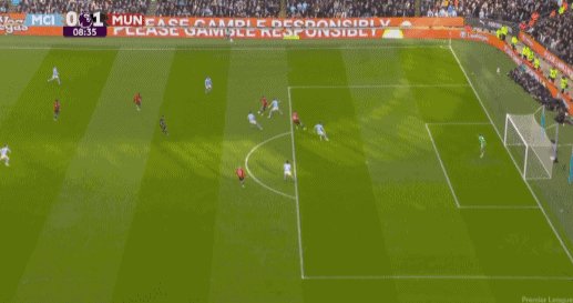 【英超】拉10世界波难奈福登双响，曼城3-1曼联